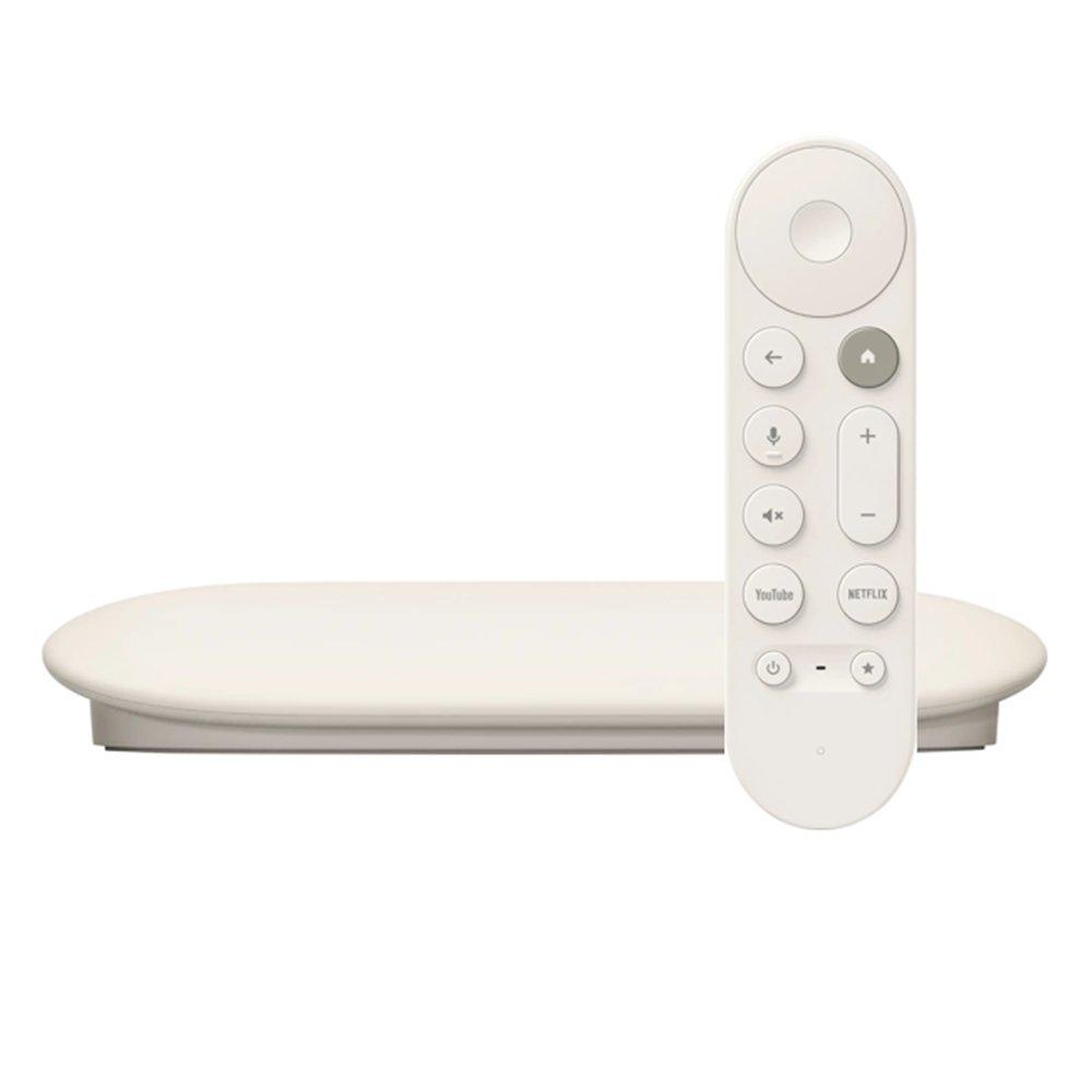 Google GA05662-US 4K HDR 32 GB TV Streamer With Smart Home Control - Porcelain Google GA05662-US 4K HDR 32 GB TV Streamer With Smart Home Control - Porcelain